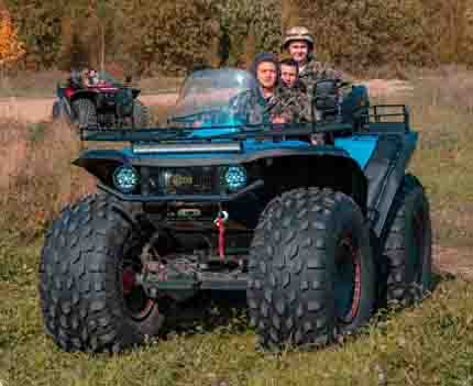 Прокат квадроциклов Уран