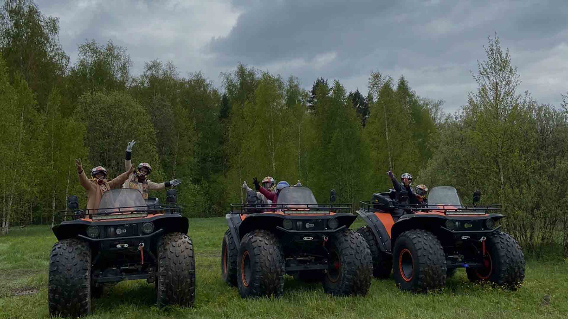 Прокат больших квадроциклов в Москве